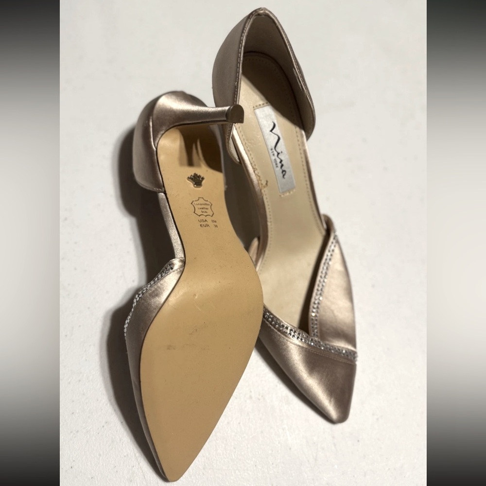 Nina Champagne Heel - Picture 2 of 3